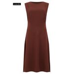 Vestido Lunender Marbella Marrom