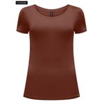 Blusa viscose Lunender Marrom