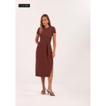 BLUSA MALHA COTTON THIRTY Marrom REATIVO
