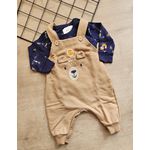 Conjunto Bebê Jardineira Ursinho