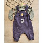 Conjunto Bebê Jardineira Ursinho