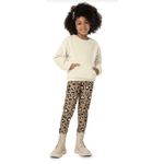 Conjunto Menina Legging Oncinha Em Malha Soft - Carinhoso
