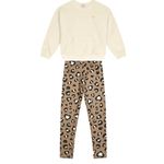 Conjunto Menina Legging Oncinha Em Malha Soft - Carinhoso
