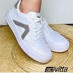 Tênis Casual Masculino Com Camurça Actvitta 4929103
