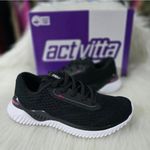 Tênis feminino esportivo com solado em EVA Super Leve Actvitta