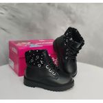 Coturno Casual Molekinha Infantil Feminino Preto