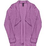 Cardigan Tricot Cereja Rosa