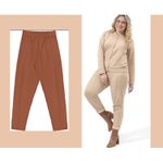 Calça em moletom Cereja Rosa