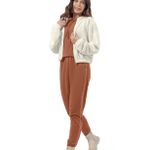 Calça Moletinho Camel