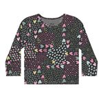 Blusa Infantil Menina Manga Longa 