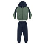 Conjunto Elian Bicolor verde