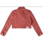 Jaqueta Cropped Feminina Em Sarja Com Elastano - ENFIM