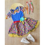 Vestido Junino Flores