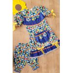 Vestido Junino flores
