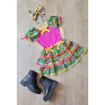 Vestido Junino Babado