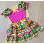 Vestido Junino Babado