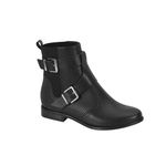 Bota Feminina Moleca Com Fivela Preta 