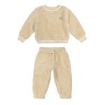 Conjunto Bebê Menina Peluciado Com Brilho Colorittá BegeREF: 71154