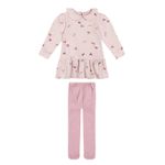 Vestido Infantil Menina Com Meia-Calça Colorittá