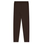 Calça Slim Com Bolsos Em Moletom Felpado De Algodão