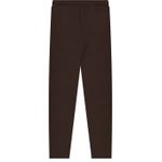 Calça Slim Com Bolsos Em Moletom Felpado De Algodão