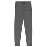 Calça Slim Com Cadarço Em Moletom De Algodão Responsável