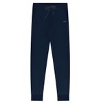 Calça Slim Com Cadarço Em Moletom De Algodão Responsável