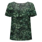 Blusa Lunender Rayon folhas