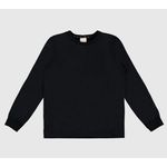 Camiseta Menino Gola Redonda Manga Longa Em Algodão - Carinhoso