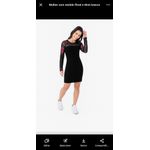 Vestido Menina Justo Busto E Manga Longa Em Tule Malwee Kids