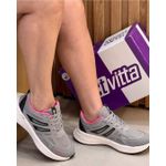 TENIS FEMININO ACTVITTA 4841.114 CINZA