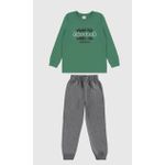 Conjunto Longo Infantil Menino Camiseta Trust The Process Malwee Kids