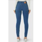 Calça Feminina Skinny Cintura Média Em Flex Jeans