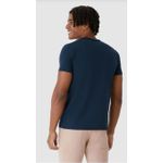 Camiseta Básica Masculina Bordado Peitoral Em Algodão124371