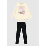 Conjunto Longo Infantil Menina Everything Is Fabulous Em Algodão Malwee Kids