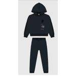 Conjunto Infantil Menino Calça Jogger Em Moletom Flanelado Malwee Kids