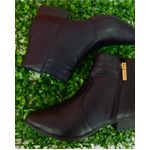 Bota Via Uno Cano Baixo 217049 Preta