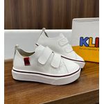 Tênis Infantil Casual Urbano Klin Freestyle Mini - Branco