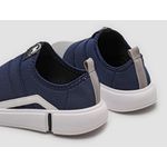 Tênis infantil casual com faixas azul | Molekinho2838 206