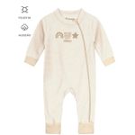 Macacão moletinho bebê unissex de ursinho Brandili Baby
