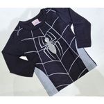 Camiseta infantil menino do Homem-Aranha em gel Brandili