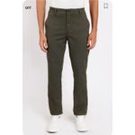 Calça Chino Bolso Faca Moline Verde Militar