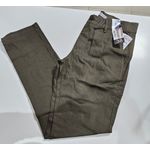 Calça Chino Bolso Faca Moline Verde Militar