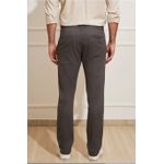 Calça Masculina Sarja Bolso Faca - Chumbo