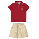 Conjunto Infantil Menino Always Looking Good Em Algodão Malwee Kids
