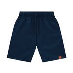 Conjunto Menino Camiseta Listrada Em Malha Linho - Carinhoso