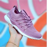 Tenis Feminino Actvitta Tecido Malha Knit Respiravel 4802237