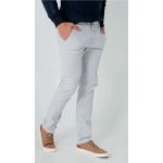 Calça Masculina Sarja Cinza Claro