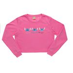 Blusa Infantil Stitch Rosa Chiclete Fakini