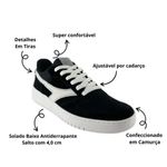 tenis actvitta 4929105 masc preto preto branco